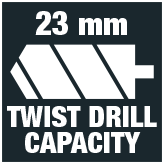 MAGBEAST HM50 Twist Drill Capacity